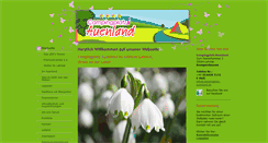 Desktop Screenshot of campingplatz-auenland.de